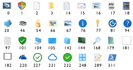 imageres.dll icon samples