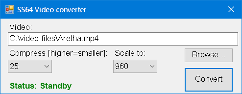 Video Converter GUI